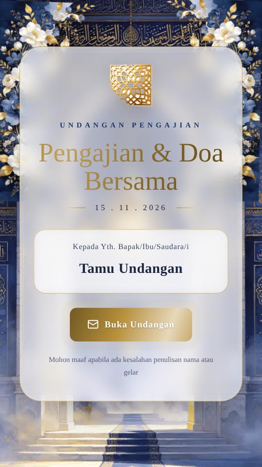 Majelis Arabesque Biru